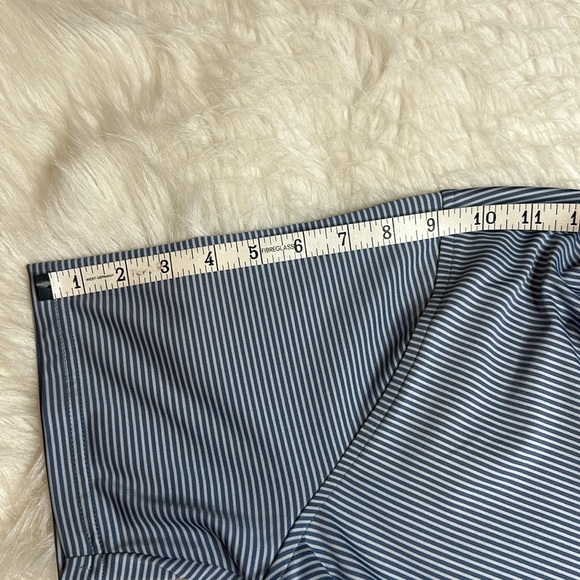 Men's Polo White/Blue Stripped - Picture 5 of 5